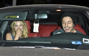 Ashley Benson Boa Restaurant in Beverly Hills on August 10, 2011