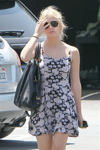 Ashley Benson arriving at Westfield Mall in Los Angeles on May 15, 2012