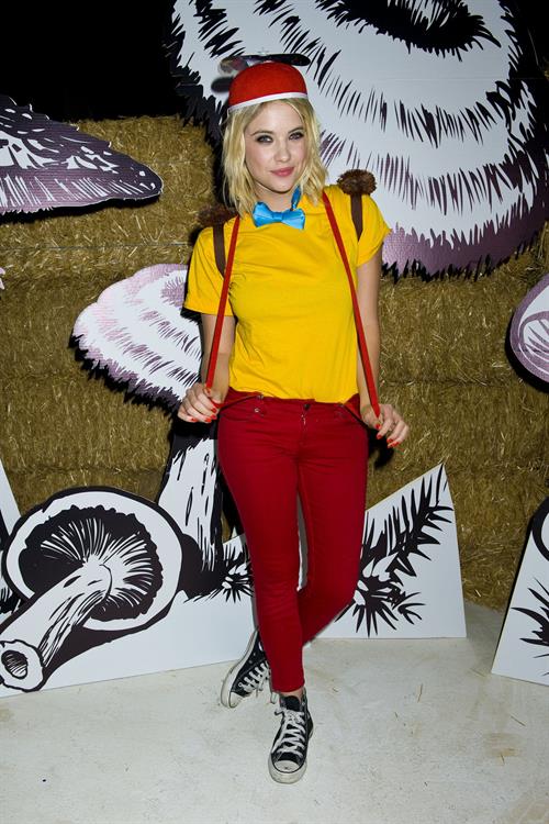 Ashley Benson 2012 Just Jared Halloween party in Hollywood 10/27/12