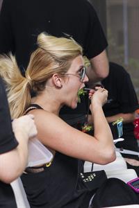 Ashley Roberts 2010 at Australian hair fashion awards pre event makeup March 29, 2010 