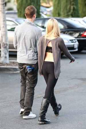 Ava Sambora leaving theater in Calabasas 10/31/12 