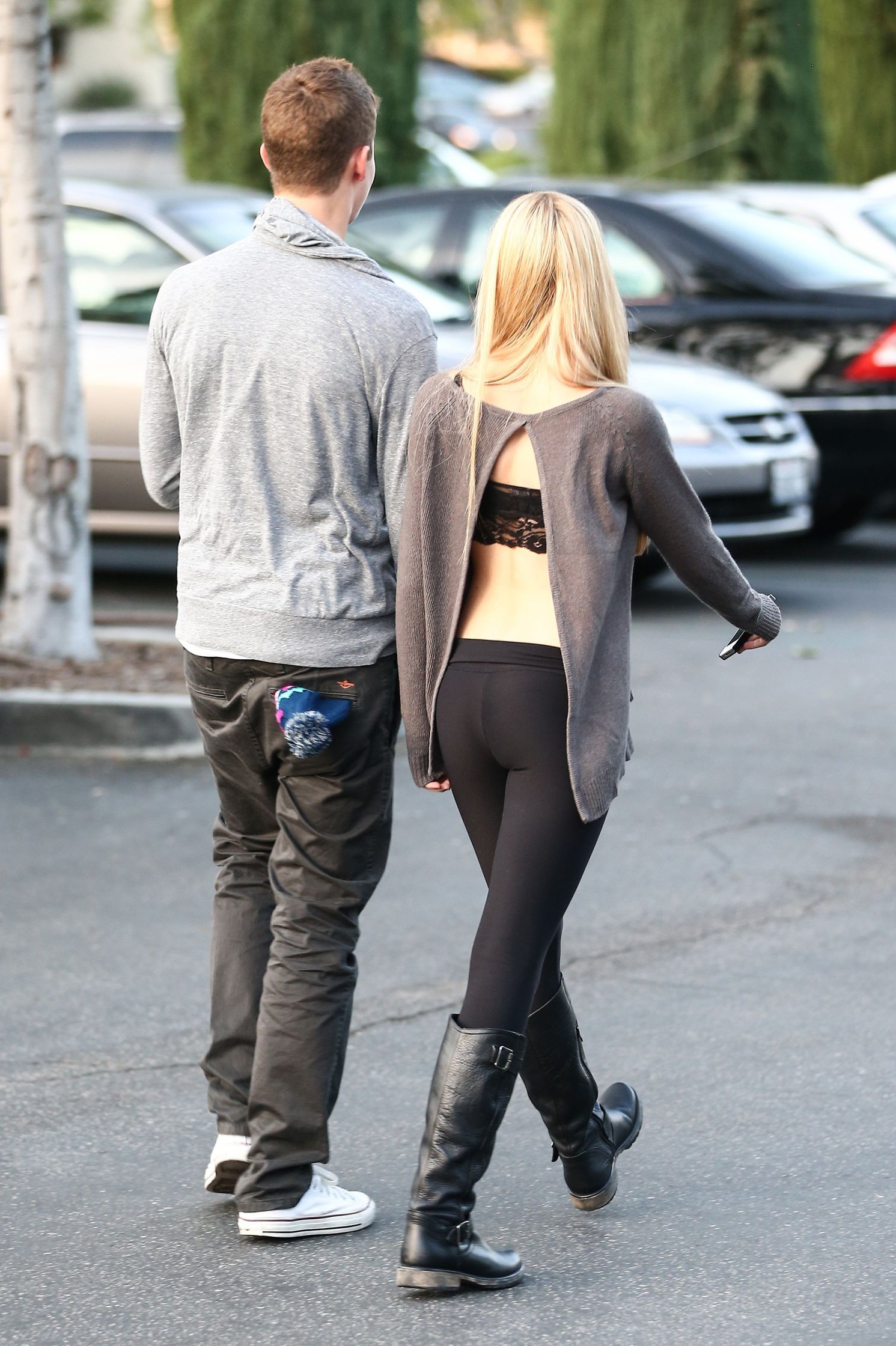 Ava Sambora leaving theater in Calabasas 10/31/12 