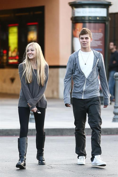 Ava Sambora leaving theater in Calabasas 10/31/12 