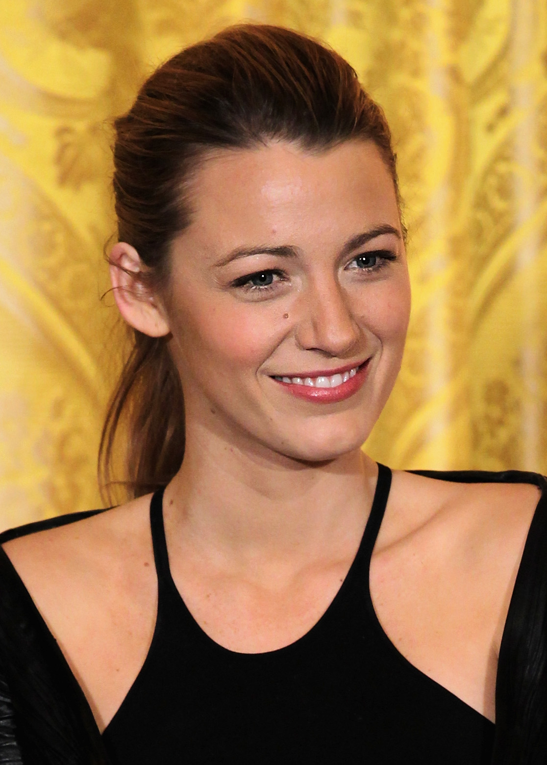 Blake Lively Michelle Obama Hosts Workshop On Careers In Film -- Washington D.C., Nov. 8, 2013 