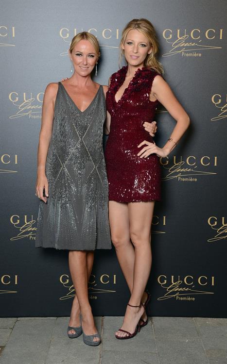 Blake Lively at Gucci Premiere Fragrance Launch in Venice, Italy September 1, 2012