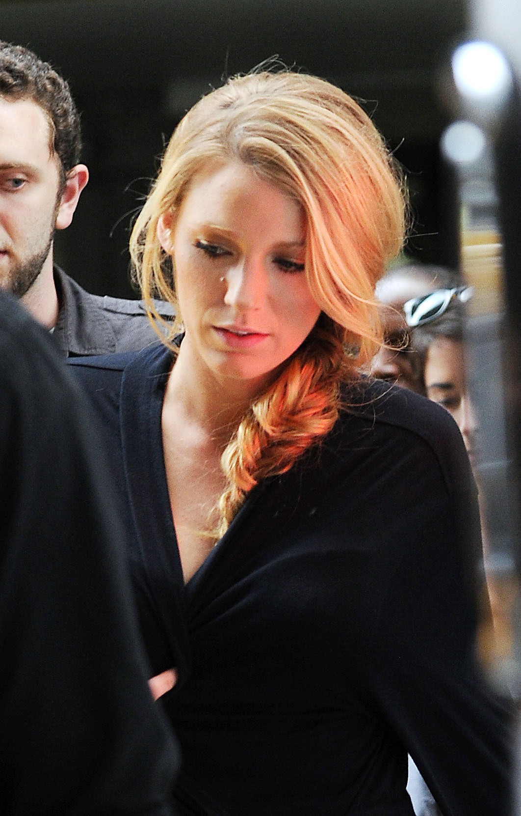 Blake Lively - On set of Gossip Girl - August 21,2012