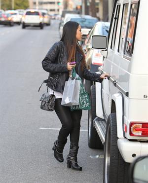Brenda Song in LA 1/5/13  