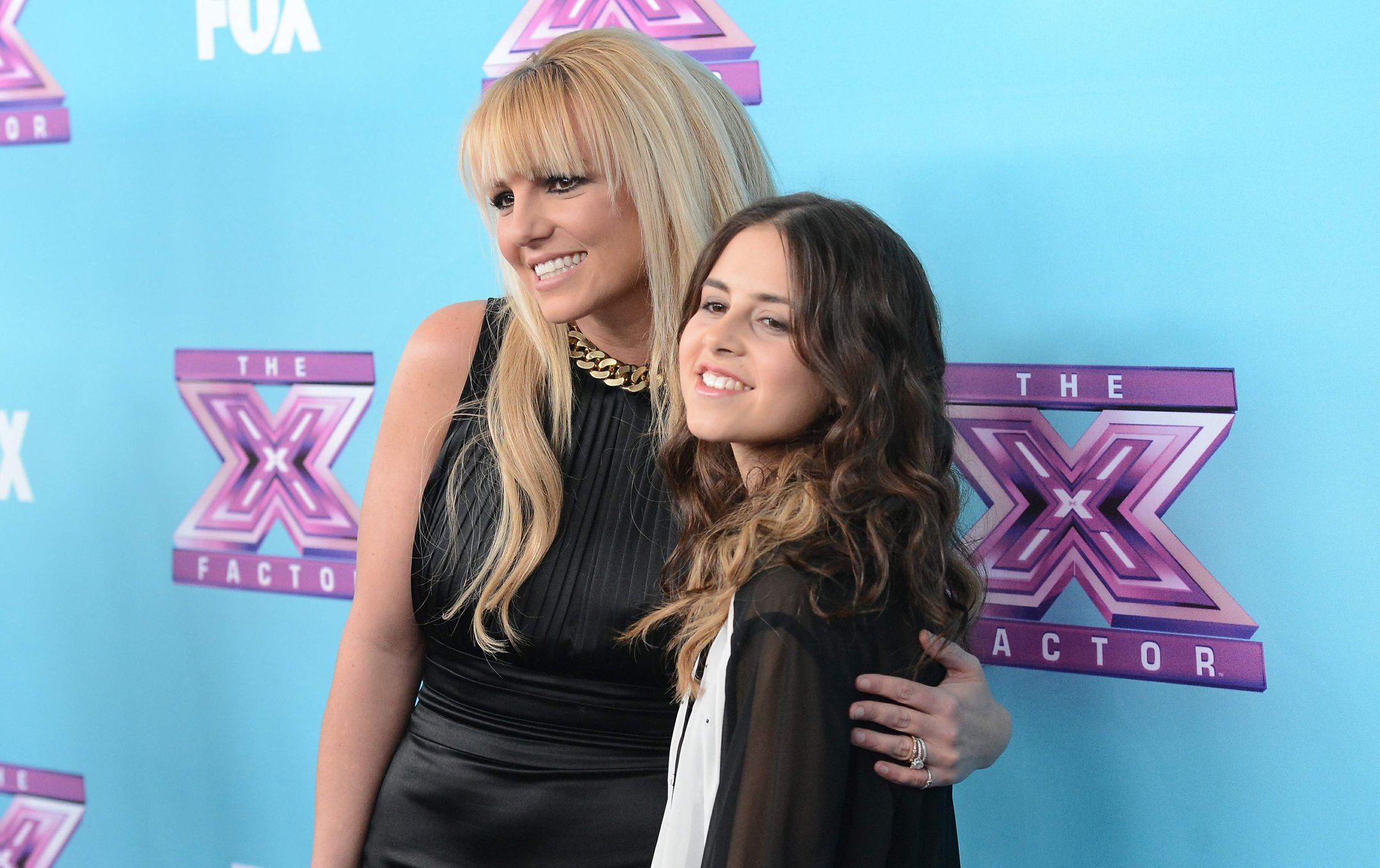 Britney Spears attends 'The Factor' Season Finale Press Conference at CBS Studios in L.A. - Dec. 17,2012 