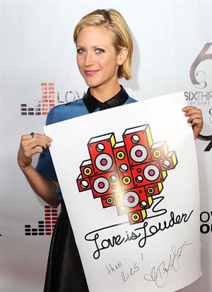 Brittany Snow Chaz Dean's Holiday Party Benefitting the Love is Louder Movement, 02 Dec 2012 