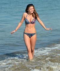 Brooke Vincent - bikini candids In Tenerife 4/21/12  