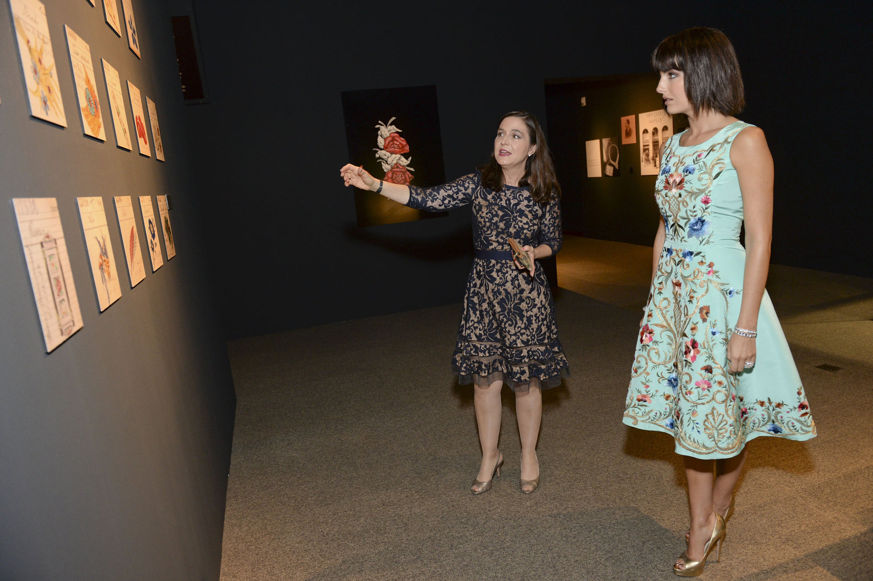 Camilla Belle A Quest for Beauty ehibit in Santa Ana,October 26, 2013 