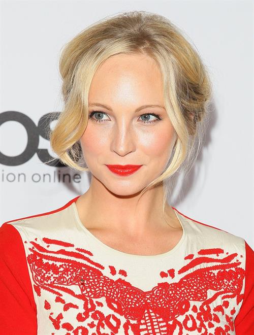 Candice Accola attends The Hollywood Reporter's Emmy Party in West Hollywood, Sep. 19, 2013 