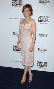 Carla Gugino  White House Down  New York Premiere on June 25, 2013 