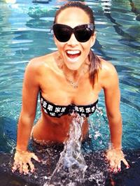 Myleene Klass in a bikini