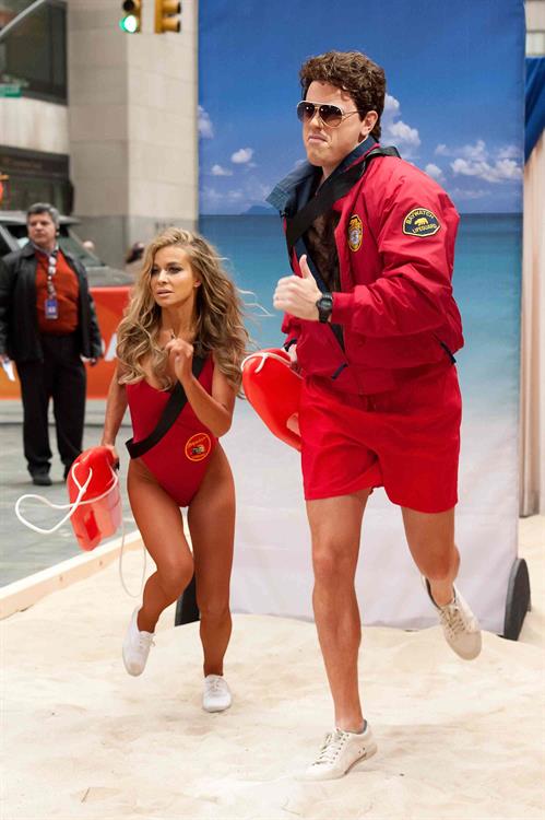 Carmen Electra NBC’s Today Show Halloween appearance in New York City, October 31, 2013 