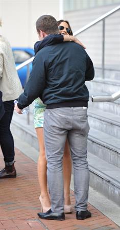 Caroline Flack Lowry Hotel in Manchester on June 4, 2012