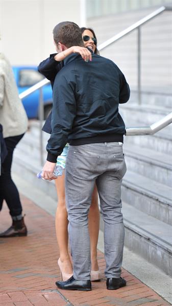 Caroline Flack Lowry Hotel in Manchester on June 4, 2012