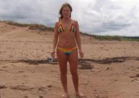 Anonymous in a bikini