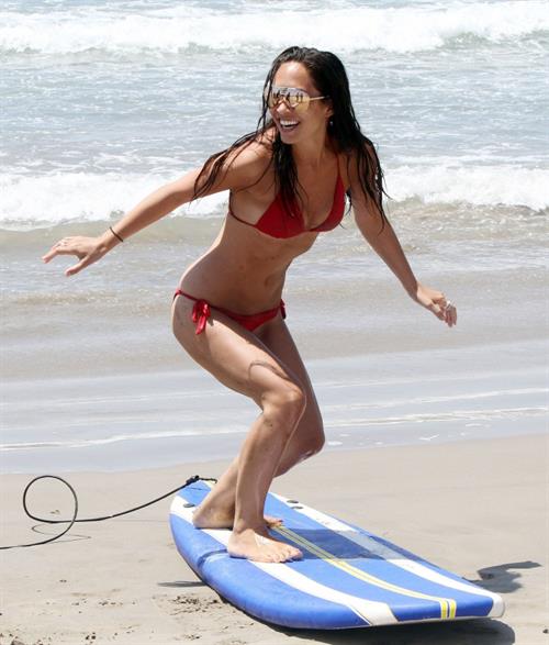 Myleene Klass in a bikini