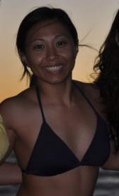 Anonymous in a bikini