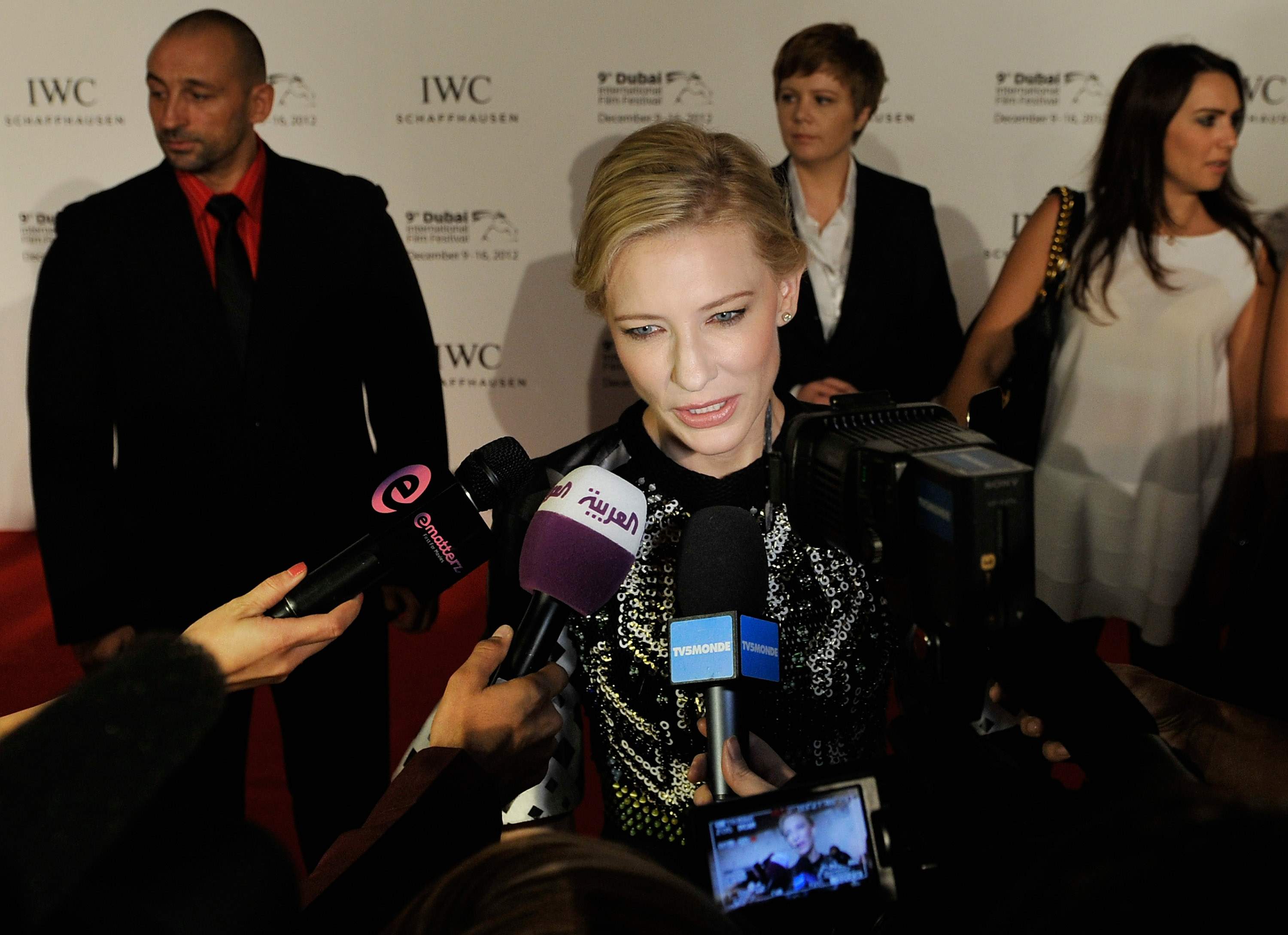 Cate Blanchett Dubai International Film Festival and IWC Filmmaker Award December 10, 2012 