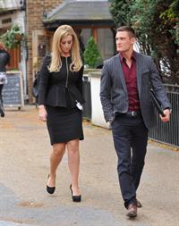 Catherine Tyldesley in London - October 26, 2012