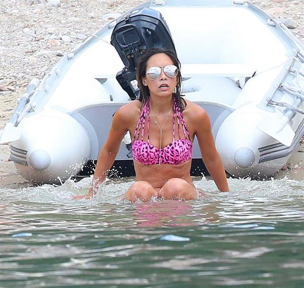 Myleene Klass in a bikini