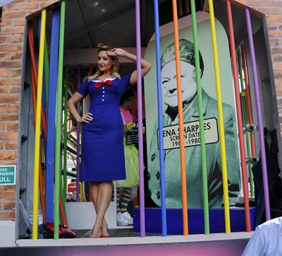 Catherine Tyldesley - Manchester Pride - August 25, 2012