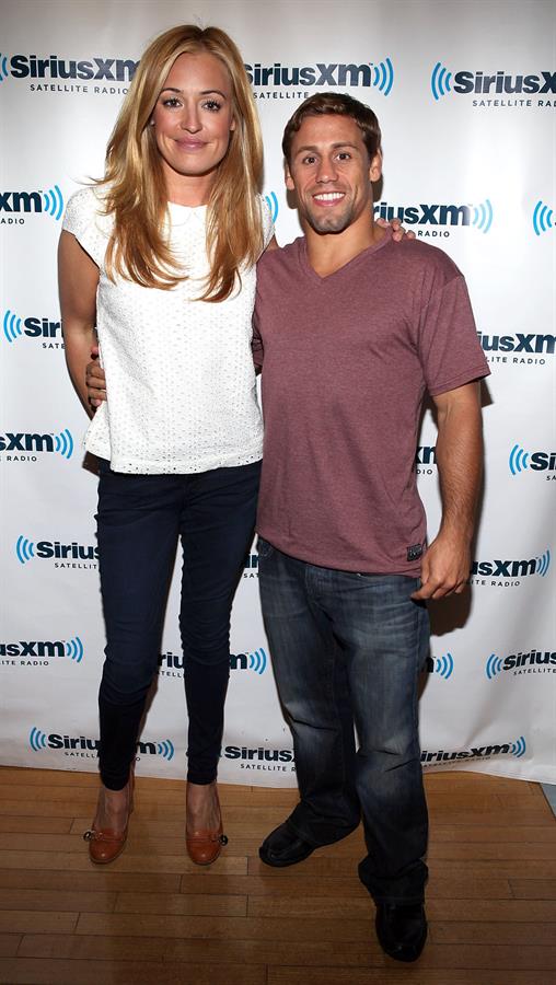 Cat Deeley - Celebrities Visit Sirius XM Studio in New York City (June 4, 2012)