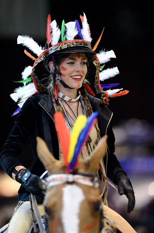 Charlotte Casiraghi Gucci Paris Masters 2012 - Day 2 (Dec 1, 2012) 