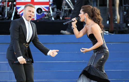 Cheryl Tweedy Cole - Performing at Queen Diamond Jubilee Concert in London, June 4, 2012