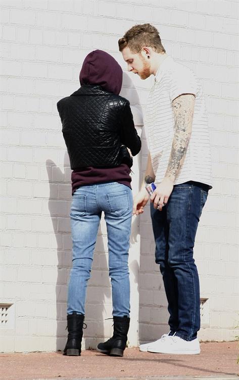 Cher Lloyd arriving at Astor theater in Australia 11/1/12