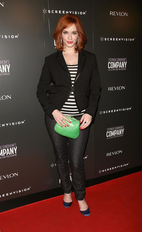 Christina Hendricks Company premiere in New York on June 8, 2011