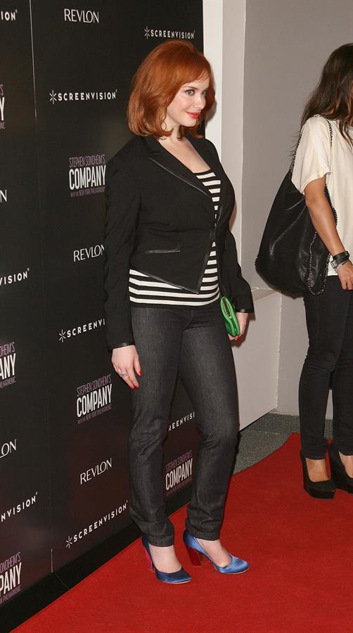 Christina Hendricks Company premiere in New York on June 8, 2011