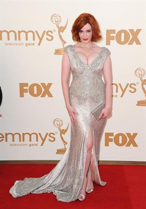 Christina Hendricks 63rd Primetime Emmy Awards on September 18, 2011