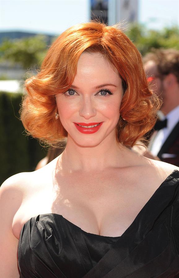 Christina Hendricks 62nd Creative Emmy Awards in Los Angeles on August 21, 2010 