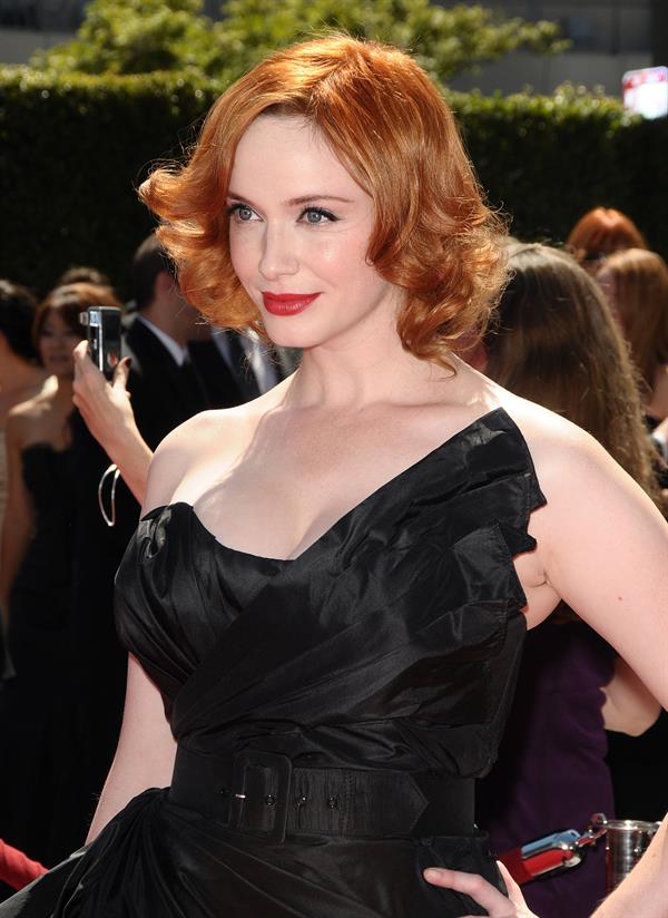 Christina Hendricks 62nd Creative Emmy Awards in Los Angeles on August 21, 2010 