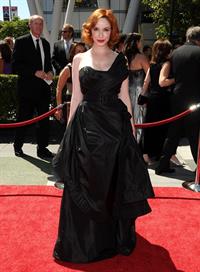 Christina Hendricks 62nd Creative Emmy Awards in Los Angeles on August 21, 2010 