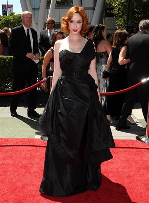 Christina Hendricks 62nd Creative Emmy Awards in Los Angeles on August 21, 2010 