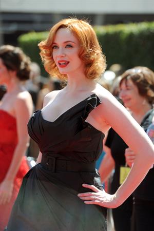 Christina Hendricks 62nd Creative Emmy Awards in Los Angeles on August 21, 2010 