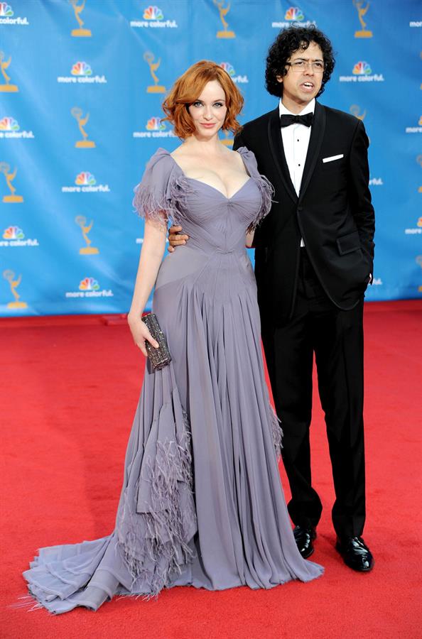 Christina Hendricks at the 62nd Annual Primetime Emmy Awards on August 29, 2010 