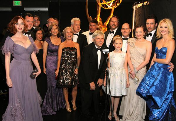 Christina Hendricks at the 62nd Annual Primetime Emmy Awards on August 29, 2010 