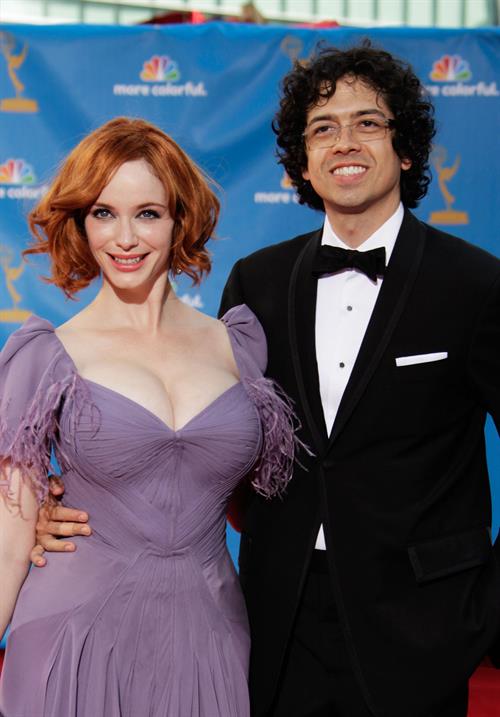 Christina Hendricks Pictures Christina Hendricks at the 62nd Annual Primetime Emmy Awards on August 29, 2010