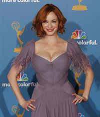 Christina Hendricks at the 62nd Annual Primetime Emmy Awards on August 29, 2010 