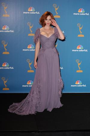 Christina Hendricks at the 62nd Annual Primetime Emmy Awards on August 29, 2010 