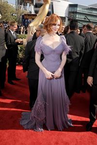 Christina Hendricks at the 62nd Annual Primetime Emmy Awards on August 29, 2010 