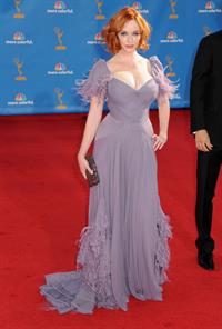 Christina Hendricks at the 62nd Annual Primetime Emmy Awards on August 29, 2010 