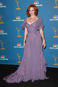 Christina Hendricks at the 62nd Annual Primetime Emmy Awards on August 29, 2010 