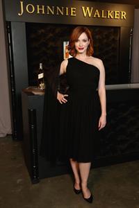Christina Hendricks The Launch of Johnnie Walker Platinum, October 2, 2013 