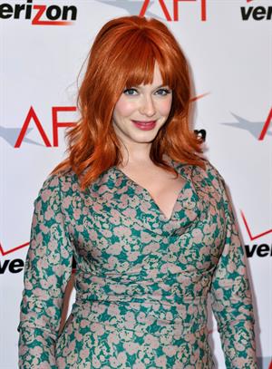 Christina Hendricks 13th Annual AFI Awards in Beverly Hills 1/11/13 